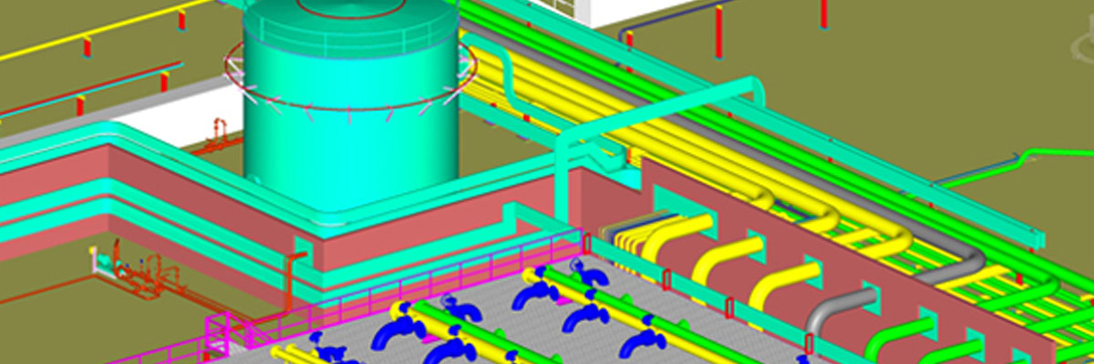 3D Plant Modeling and Piping Layout